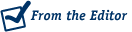 From the Editor